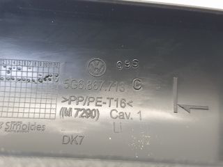 bontott VW GOLF VII Csomagtérajtó Kárpit