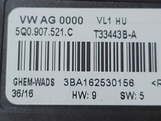 bontott VW GOLF VII Előtét Ellenállás Fűtőmotor