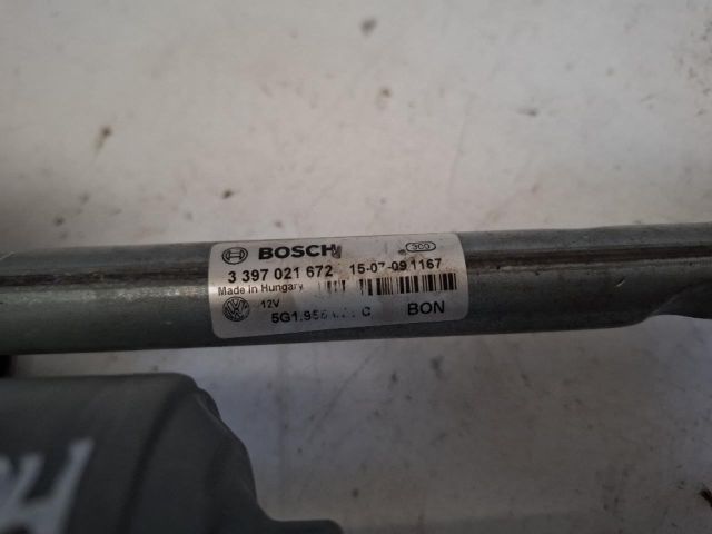 bontott VW GOLF VII Első Ablaktörlő Szerkezet Motorral