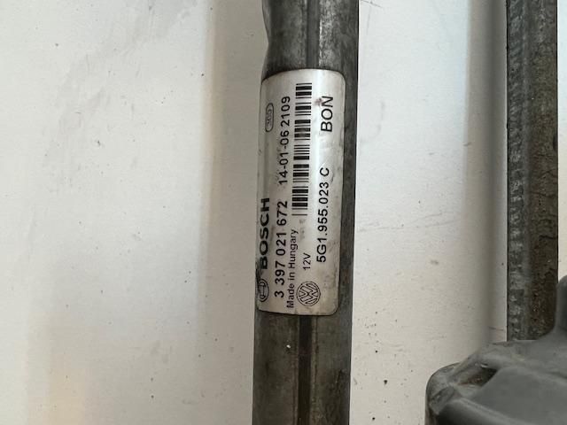 bontott VW GOLF VII Első Ablaktörlő Szerkezet