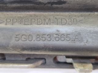 bontott VW GOLF VII Első Lökhárító Bal Díszrács