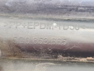 bontott VW GOLF VII Első Lökhárító Bal Díszrács