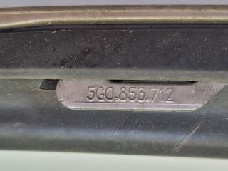 bontott VW GOLF VII Első Lökhárító Jobb Díszrács