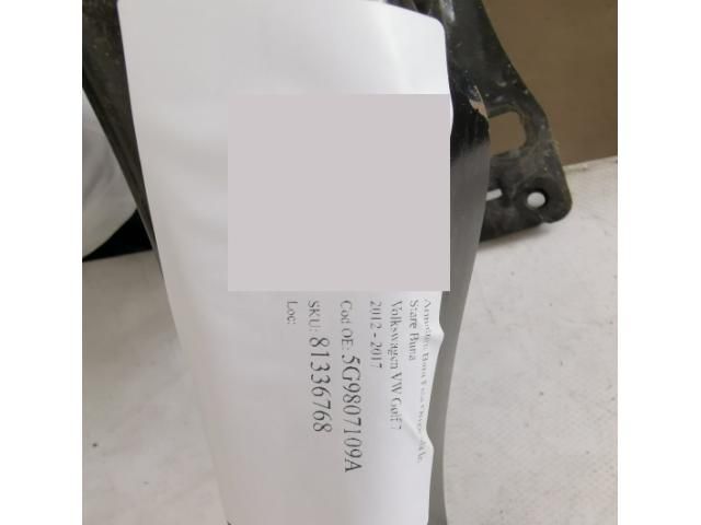 bontott VW GOLF VII Első Lökhárító Merevítő (Fém)