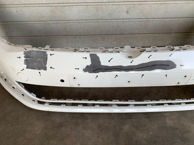 bontott VW GOLF VII Első Lökhárító (Üresen)