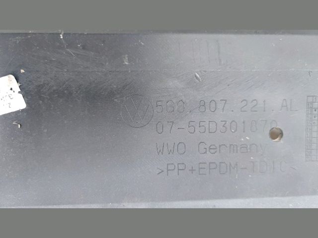 bontott VW GOLF VII Első Lökhárító (Üresen)