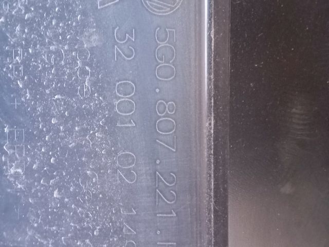 bontott VW GOLF VII Első Lökhárító (Üresen)