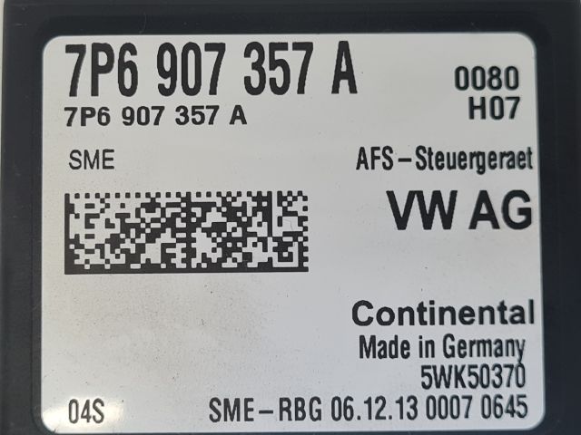 bontott VW GOLF VII Fényszóró Elektronika