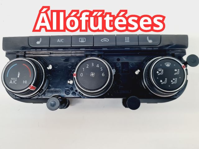 bontott VW GOLF VII Fűtéskapcsoló (digit klímás)