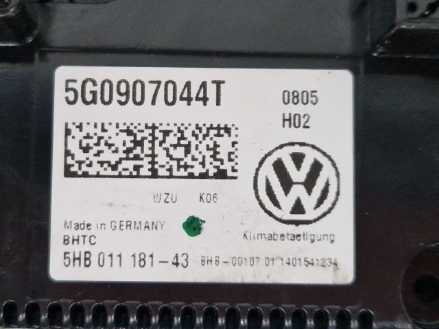 bontott VW GOLF VII Fűtéskapcsoló (digit klímás)