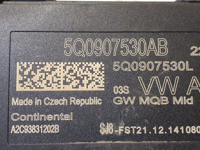 bontott VW GOLF VII Gateway Elektronika