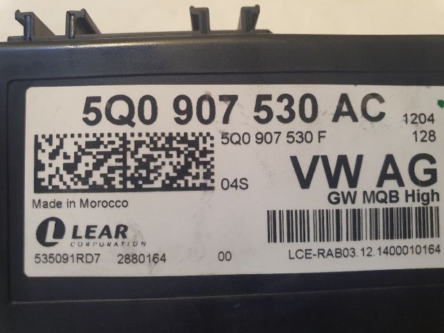 bontott VW GOLF VII Gateway Elektronika