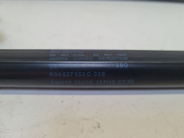 bontott VW GOLF VII Gázrugós Kitámasztó Teleszkóp Pár Csomagtérajtó