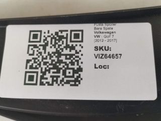 bontott VW GOLF VII Hátsó Lökhárító Alsó (Műanyag)