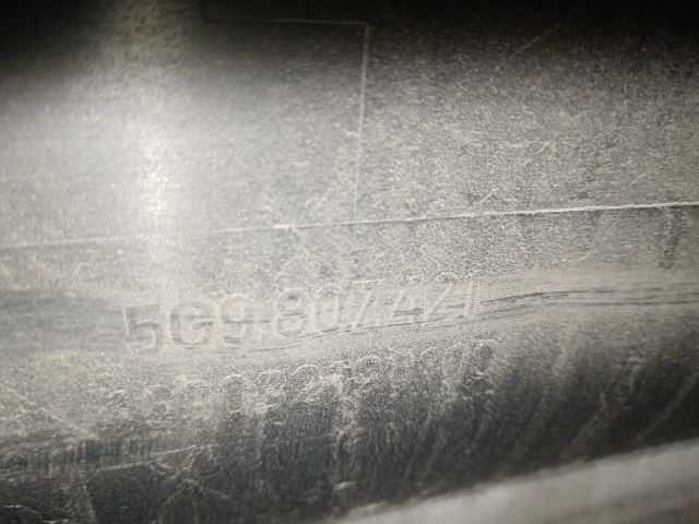 bontott VW GOLF VII Hátsó Lökhárító (Részeivel)