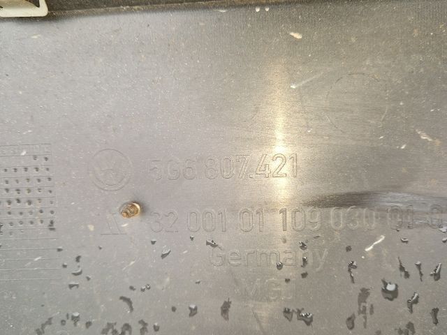 bontott VW GOLF VII Hátsó Lökhárító (Részeivel)