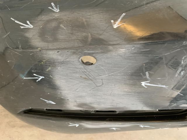 bontott VW GOLF VII Hátsó Lökhárító (Üresen)