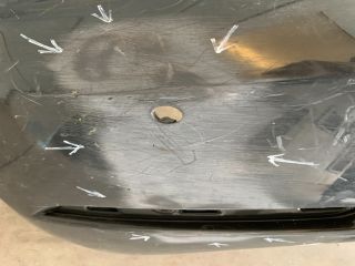 bontott VW GOLF VII Hátsó Lökhárító (Üresen)