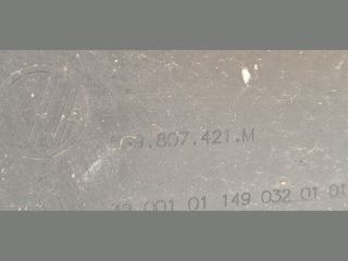 bontott VW GOLF VII Hátsó Lökhárító (Üresen)