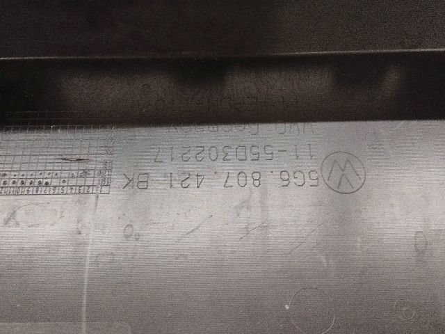 bontott VW GOLF VII Hátsó Lökhárító (Üresen)