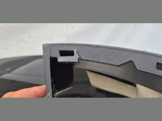 bontott VW GOLF VII Hátsó Lökhárító (Üresen)