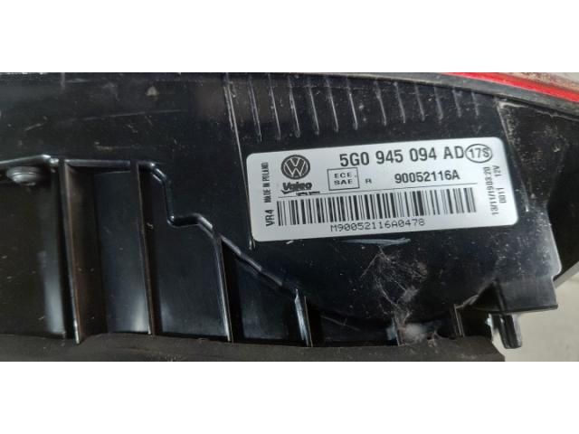 bontott VW GOLF VII Jobb Belső Hátsó Lámpa