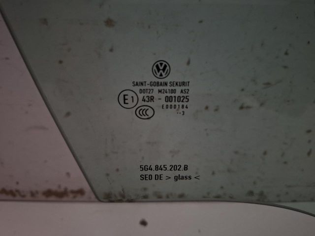 bontott VW GOLF VII Jobb első Ablak