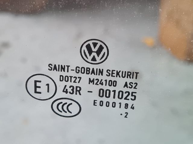 bontott VW GOLF VII Jobb első Ablak