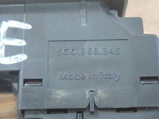 bontott VW GOLF VII Jobb első Ablakemelő Kapcsoló