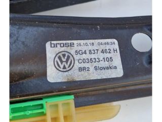 bontott VW GOLF VII Jobb első Ablakemelő Szerkezet (Elektromos)