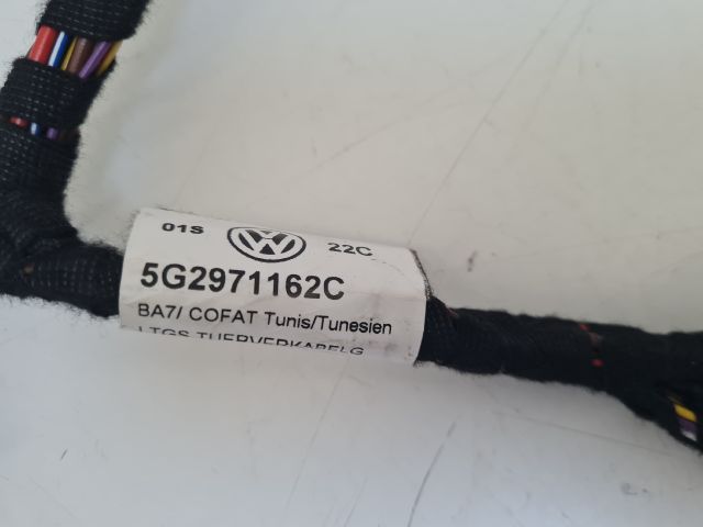 bontott VW GOLF VII Jobb első Ajtó Kábelköteg