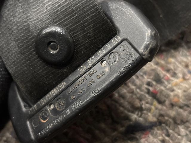 bontott VW GOLF VII Jobb első Biztonsági Öv