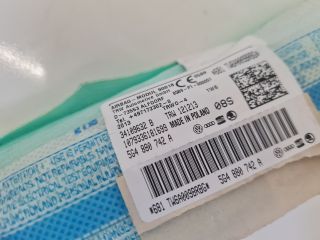 bontott VW GOLF VII Jobb első Függöny Légzsák