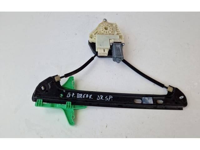 bontott VW GOLF VII Jobb hátsó Ablakemelő Szerkezet (Elektromos)