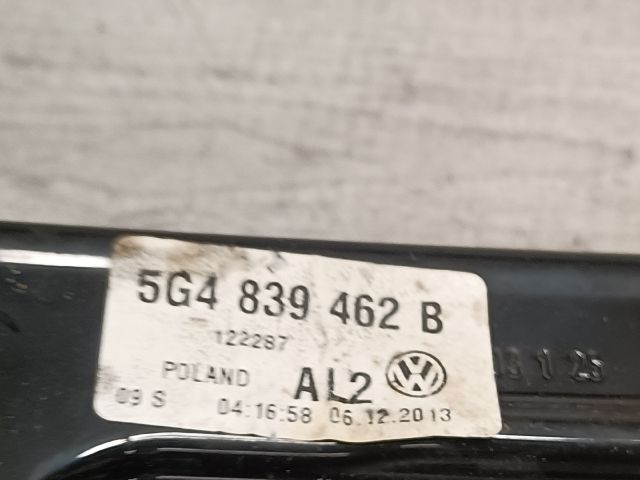 bontott VW GOLF VII Jobb hátsó Ablakemelő Szerkezet (Elektromos)