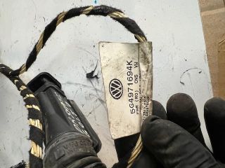 bontott VW GOLF VII Jobb hátsó Ajtó Kábelköteg