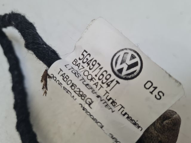 bontott VW GOLF VII Jobb hátsó Ajtó Kábelköteg