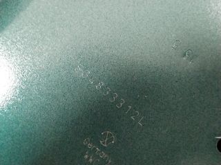 bontott VW GOLF VII Jobb hátsó Ajtó (Üres lemez)