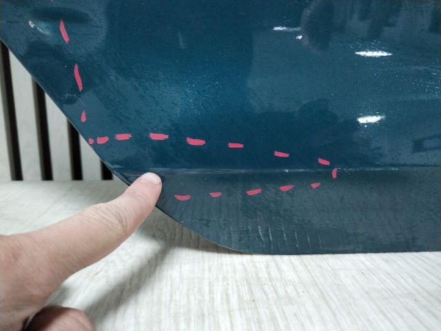 bontott VW GOLF VII Jobb hátsó Ajtó (Üres lemez)