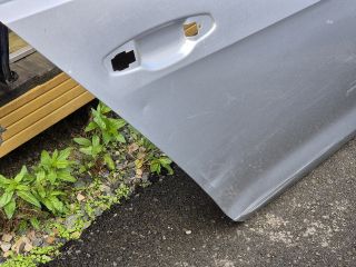 bontott VW GOLF VII Jobb hátsó Ajtó (Üres lemez)