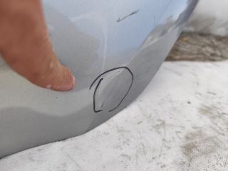 bontott VW GOLF VII Jobb hátsó Ajtó (Üres lemez)