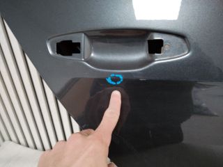 bontott VW GOLF VII Jobb hátsó Ajtó (Üres lemez)