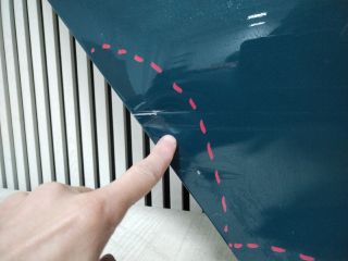 bontott VW GOLF VII Jobb hátsó Ajtó (Üres lemez)