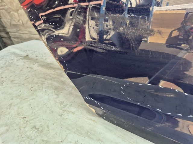 bontott VW GOLF VII Jobb hátsó Ajtó (Üres lemez)