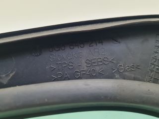 bontott VW GOLF VII Jobb hátsó Fixüveg (Ajtóban)