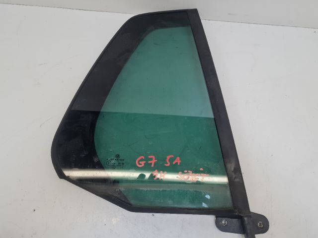 bontott VW GOLF VII Jobb hátsó Fixüveg (Ajtóban)