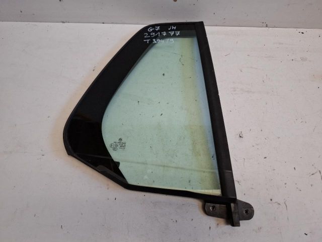 bontott VW GOLF VII Jobb hátsó Fixüveg (Ajtóban)