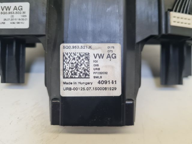 bontott VW GOLF VII Komplett Kormánykapcsoló (Bajuszkapcsoló)