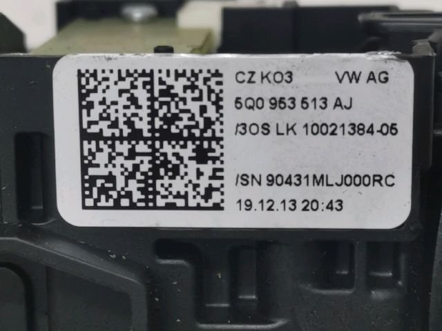 bontott VW GOLF VII Komplett Kormánykapcsoló (Bajuszkapcsoló)