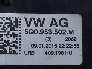 bontott VW GOLF VII Komplett Kormánykapcsoló (Bajuszkapcsoló)